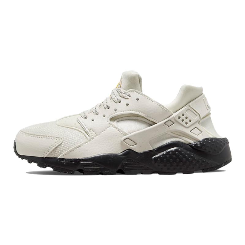 Nike Huarache Run 'Light Bone Black' GS Sneakers DQ1103-001