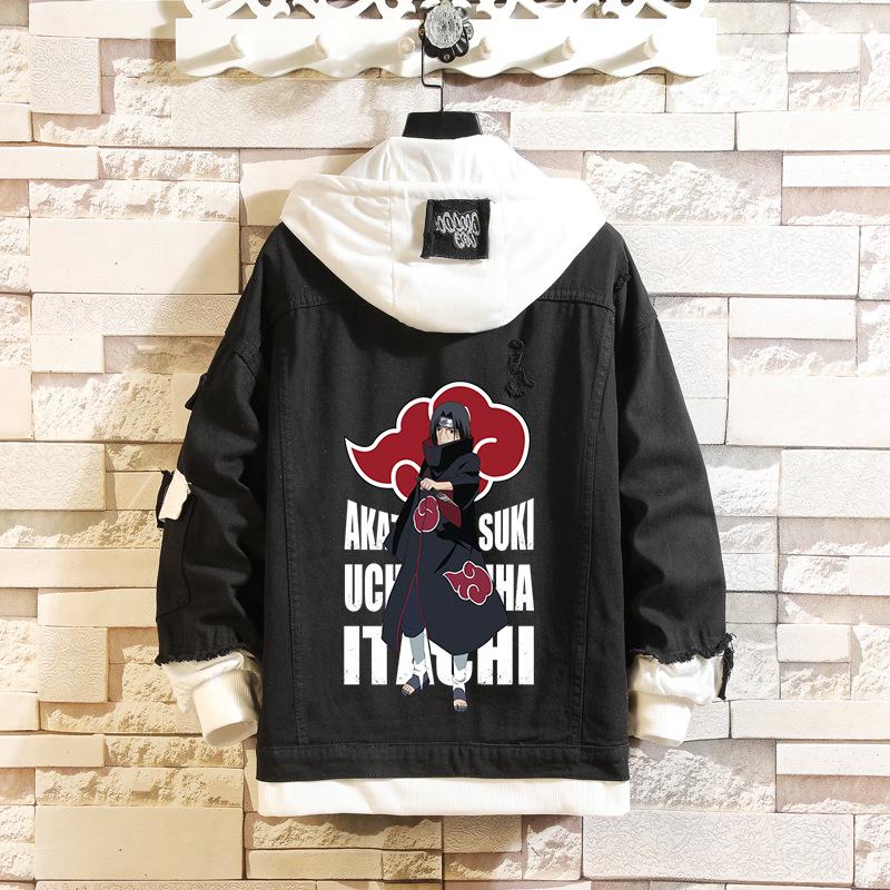 Buy Anime Naruto Kakashi Jacket Hoodies Men Spring Autumn Uchiha