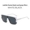Fashion Square Oversized Sunglasses With Uv400 Protection For Outdoor Activities And Style