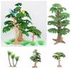 Cypress Simulation Cypress Plastic Landscape Tree Model DIY Coconut Tree  Sand Table