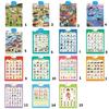 Educational Talking Wall Chart for Kids Interactive Learning Tool for Toddler Preschool Sounding Cogntion Skill Poster