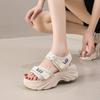 Sports sandals women's new summer fashion casual platform muffin shoes vacation wind beach shoes