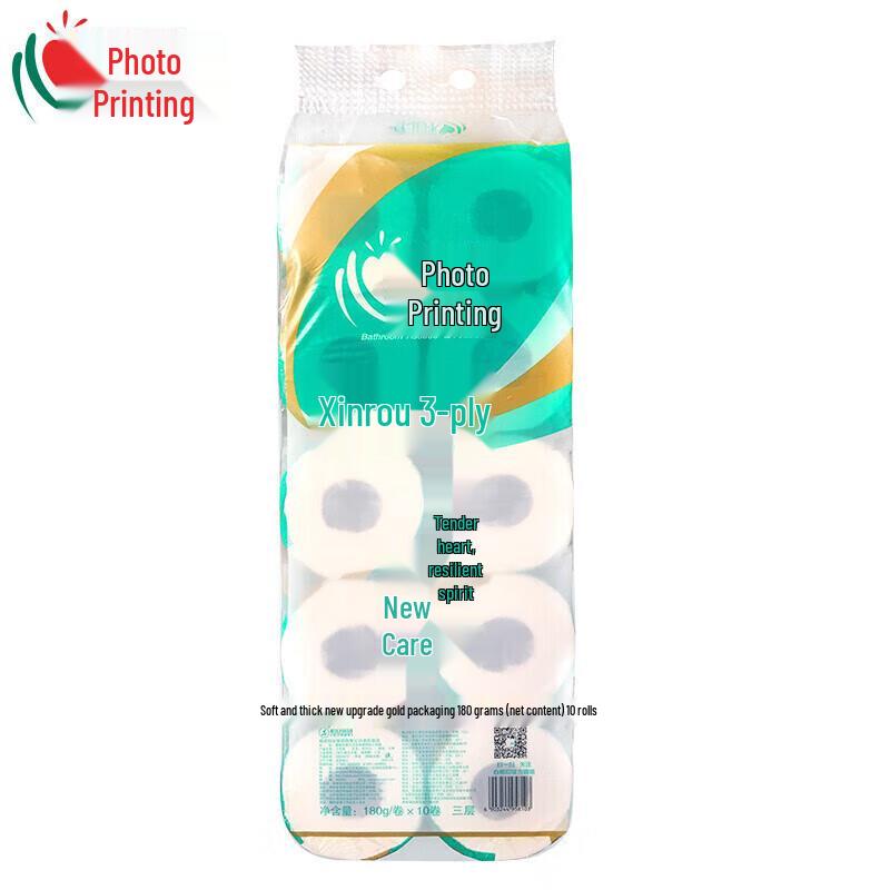 Xin Xiang Yin 3-Ply Soft Toilet Paper, 60 Rolls