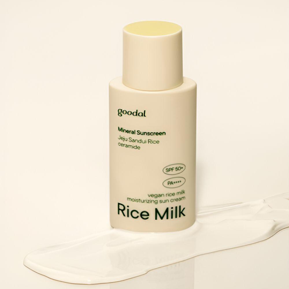 Goodal Vegan Rice Milk Moisture Sun Cream SPF50+ PA++++ Hydrating Sunscreen 50ml