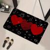Valentine's Day Heart-shaped Carpet Doormat Living Room Bedroom Kitchen Study Room Entrances Valentine's Day Holiday Home Decor