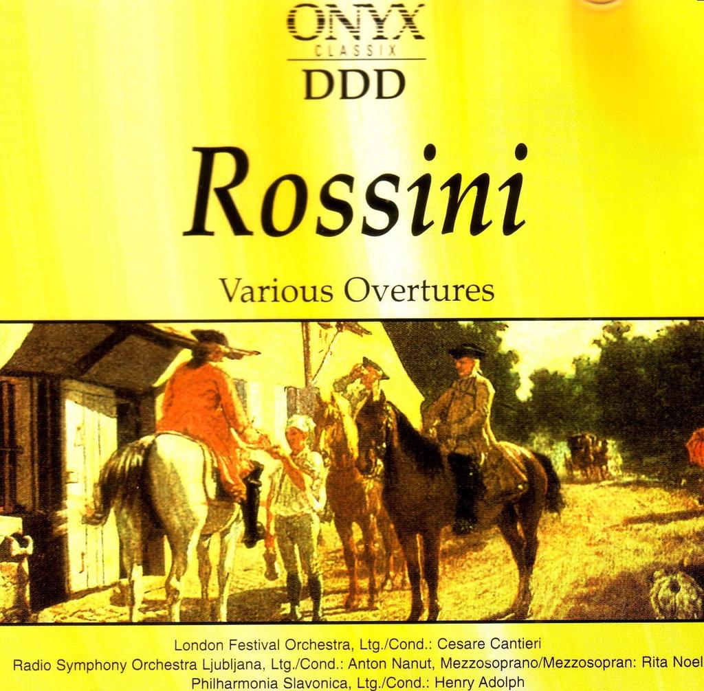 CD VARIOUS - Rossini: Various Overtures  66062 Non Japan ObiMusic Others Used