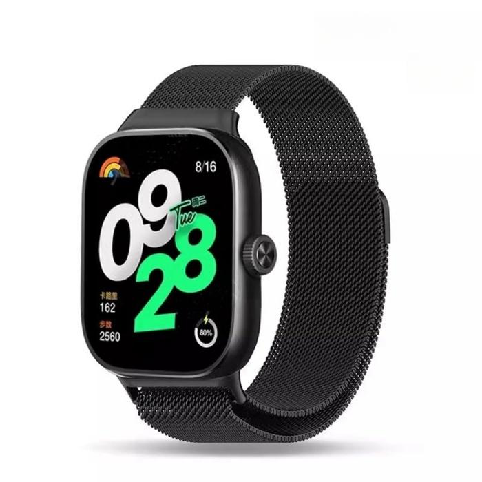 

Металлический ремешок для Redmi Watch 5 4 Магнитный ремешок из нержавеющей стали Запасной браслет Redmi Watch 5 чёрный