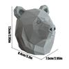 Hitch Cap Bear Head 2inch Tube Plug Insert Cute Cartoon Accessories For Vehicles Trucks Rv Atv Towing Automotive Car Holiday