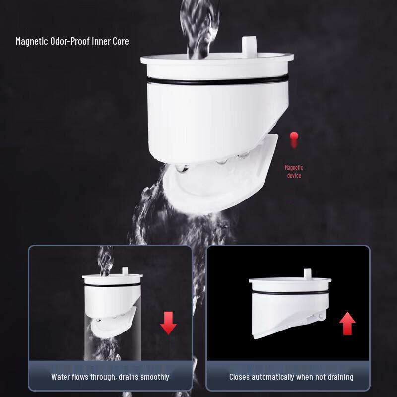 Submarine Anti-Odor Sink Drain T-Connector for Water Purifiers
