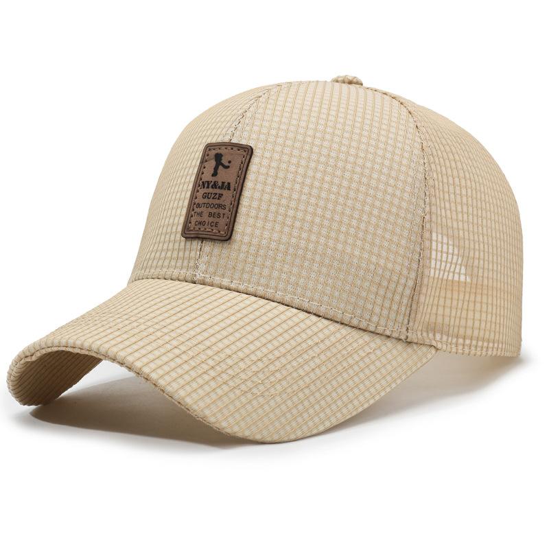 

Hat Men s Spring Summer Baseball Cap Outdoor Sunscreen Fishing Cap Breathable Sports Cap хаки