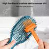 in 1 Brush Cleaner, Hair Comb Cleaning Tool, Compact Hairbrush Rake, Solution for Brush Cleaning