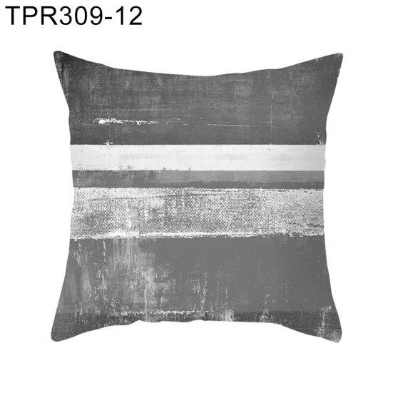 Husă de pernă cu imprimeu geometric abstract pentru canapea pentru acasă