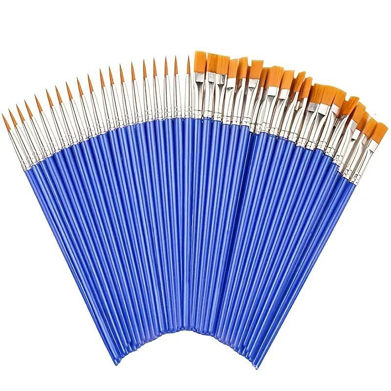 50Pcs Painting Brushes For Painting Handcraft Arts And Craft For Artistic Multifunction Hook Line Painting Equipment