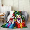 Snowman Winter Holiday Throw Blanket Festive Design for Living Room Decor Gift for Her CozyStyle180x250
