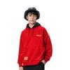 Li-Ning New Year Series Daily Progress in Wealth Loose Hoodie Men Tops Red AWDQ077-2