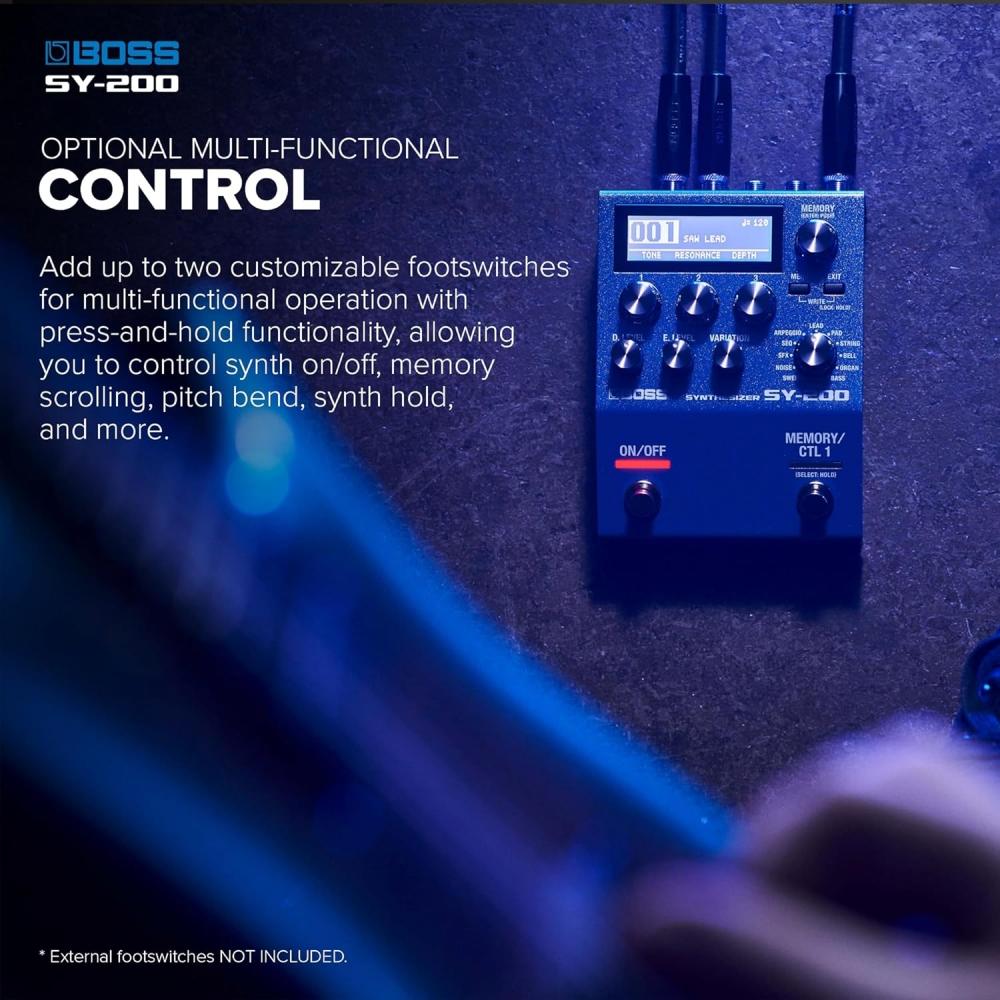 Boss Sy 200 Gitarren-Synthesizer-Pedal