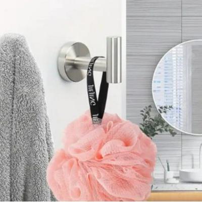 Stainless Steel Adhesive Wall-Mounted Hook for Clothes & Hats