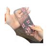 Pink Butterfly Flower Soft Frosted Transparent Case for Apple iPhone 11, XS, 14 Pro Max, 15, 16, 16 Pro