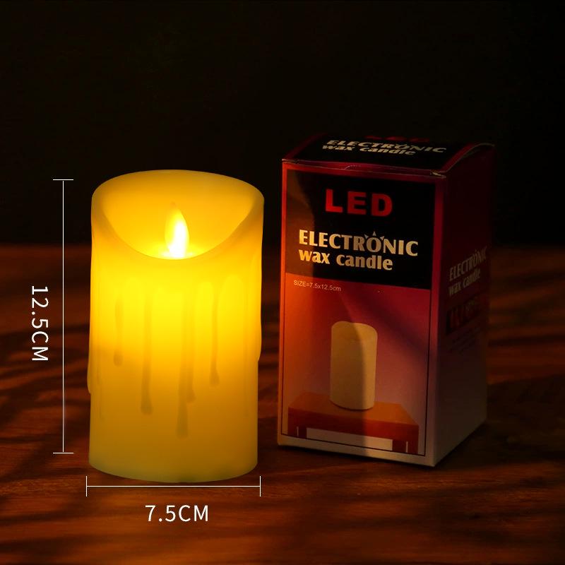 Cross-Border LED Candle Lights for Home, Weddings, and National Day Decor