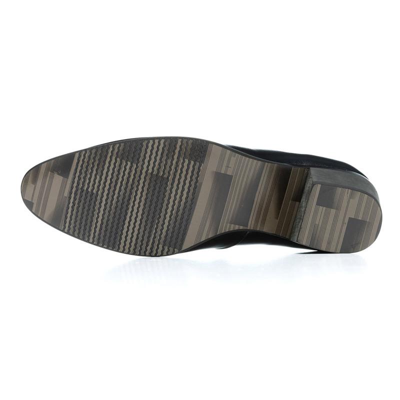 New Designer Pointed Thick-soled Height Increasing Cuban Shoes For Men Formal Wedding Homecoming Drss Sapato Social Masculino