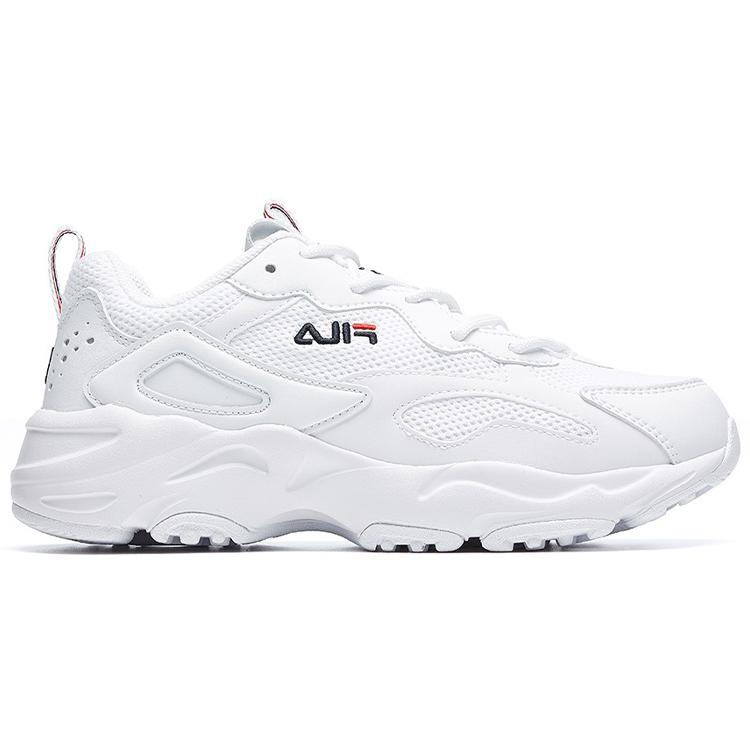 New FILA Tracer Series Wear resistant Low Tops Casual Shoe White Women's F12W021111FWT