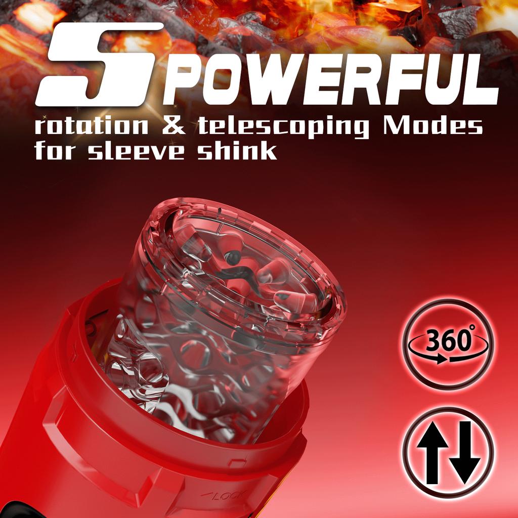 3 In 1 Male Electric Penis Pump, 5 Stretches 5 Rotations 5 Vibration Modes with Removable  Sleeve, Rechargeable Male Enhancement Pump, Adult Sex Toys