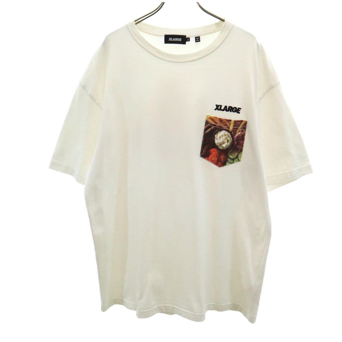 

XLARGE Short sleeve T-shirt XL white Men s Used