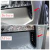 For Nissan X-Trail X Trail / Rogue T33  - 2025 ABS Chrome Red Car Front Bumper Trim Air Vent Outlet Grille Cover Accessories