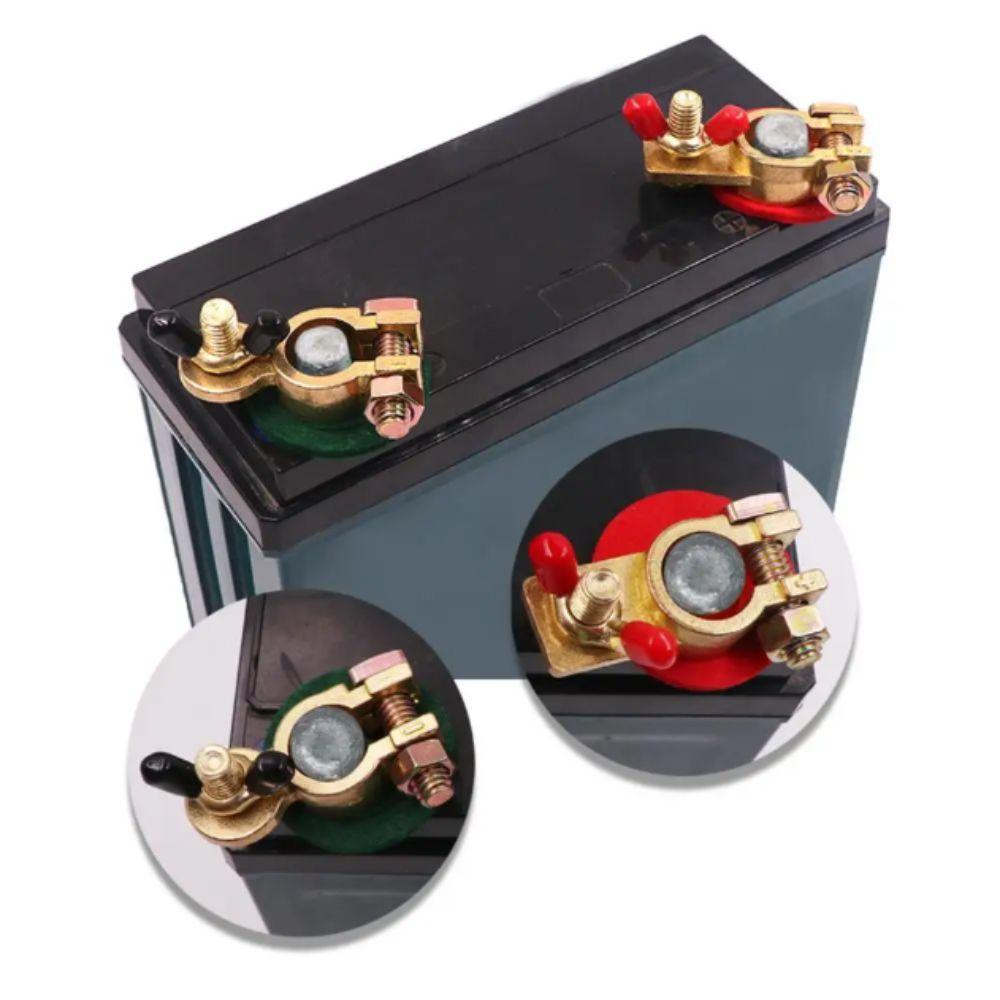 Copper Material Battery Clamps Brass Material Battery Terminals Cars Use