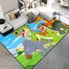 Cute Cartoon Little Dinosaur Printed Carpet Floor Mat  Carpets for Living Room Rugs for Bedroom Carpet for Children Customizable