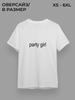 Party Girl Charli XCX T-shirt