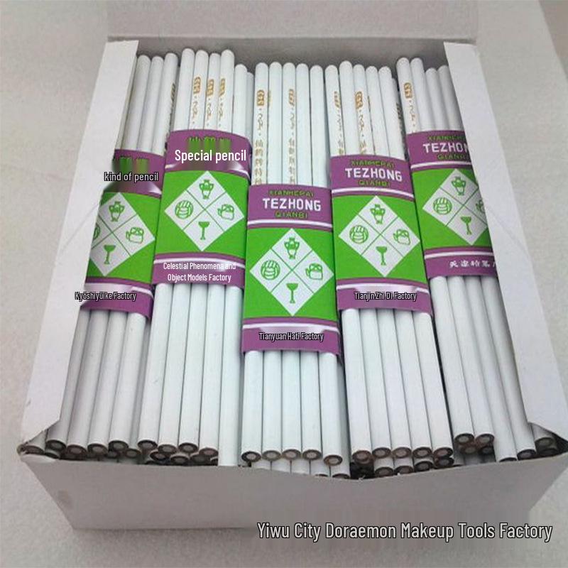 Nail Art Wooden Dotting Pen Set with Rhinestone Stickers