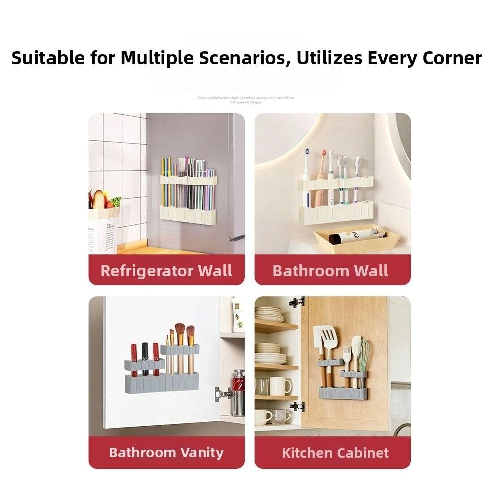 Reusable Straw Storage Rack Multifunctional Cabinet Door Storage Container  Coffee Shop