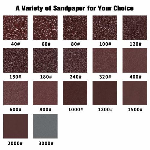 LEONTOOL Mini Sandpaper Discs, Round, 25mm Diameter, #180 Grit, Pack of 100, with Velcro Closure, for Metal, Mirror Polishing, Woodworking, Fabric Pol