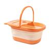 Foldable Deep Foot Bath Basin for Calves - Portable Dormitory Steam and Household Use