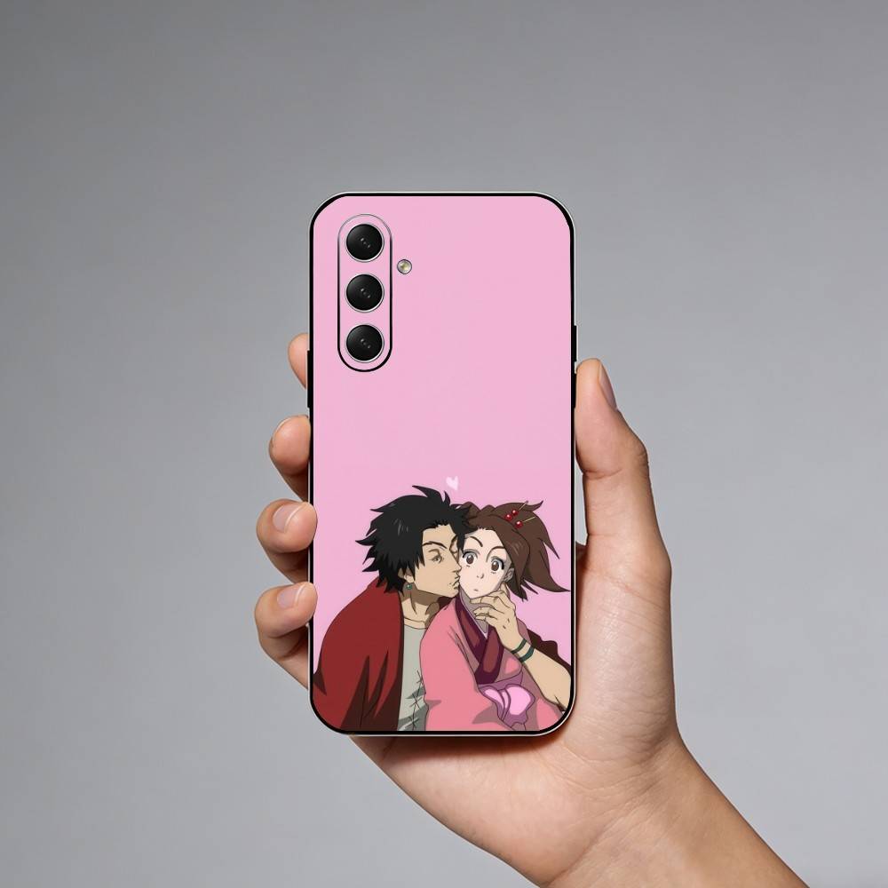 Anime S-Samurai C-Champloo Phone Case For Samsung Galaxy A73,A72,A71,A70,A52,A51 Others Soft Black Cover