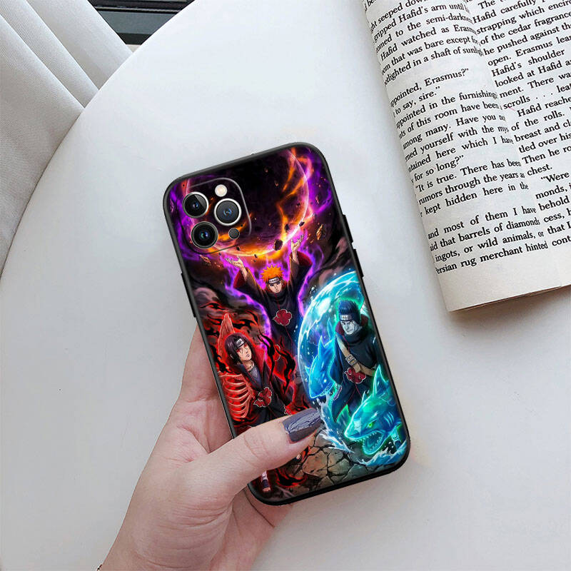 MH96 Naruto Akatsuki Case for Samsung A06 A35 A25 A24 A15 A05S A05 M55 M35 M15 A02 A12 A13 A10 A16 A20 A30 A22 A31 A32 A33 A42 A50