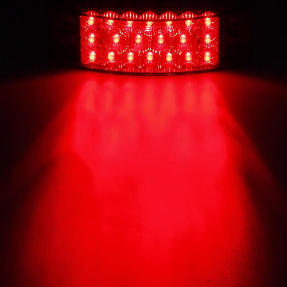 

21LED Flowing Turn Signal Lamp Car Truck Marker Side Light Parking Warning Tail Lamps Red Amber LED lights Clearance Lamps красный