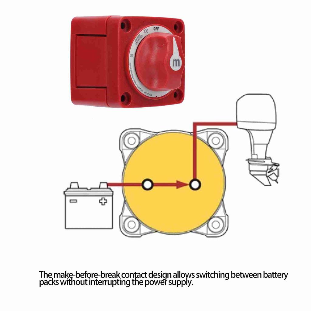 SONK Power Outage Switch, Sailboat Switch Copper ABS