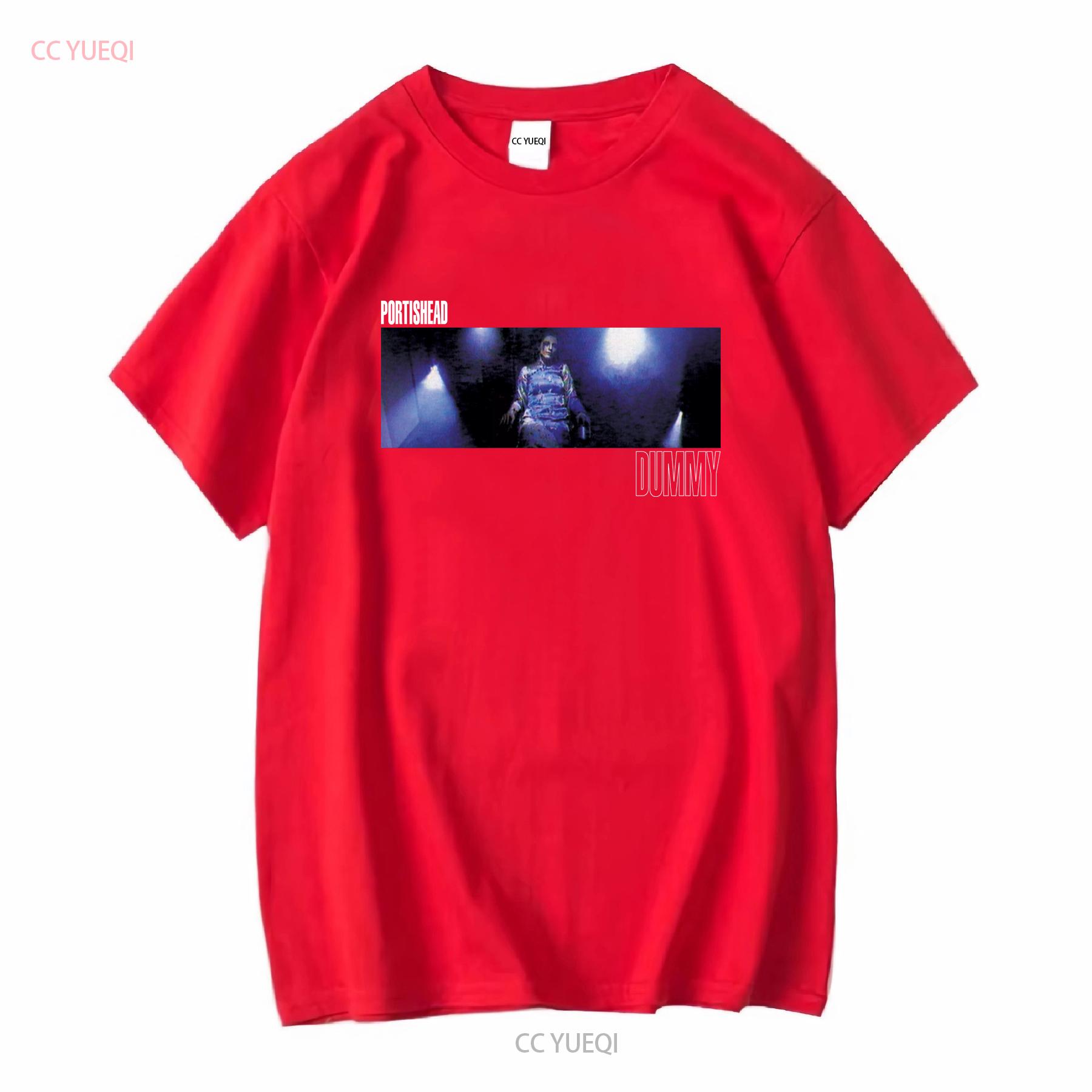 Limited Portishead Band Heavy Cotton T Shirt long or short sleeves vintage Washed designer clothes homme Top For Everyday Wear S