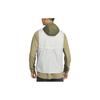 Nike Color Block Outdoor Casual Running Zip Vest Men Vests Mountain-White FN4005-121