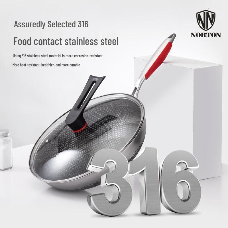 Norton Wagger Edelstahl-Pfanne 316