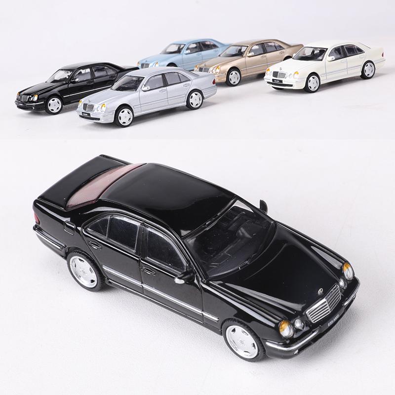 LNV2 1:64 Benz E55 AMG Alloy Car Diecasts & Toy Vehicles Car Model Miniature Scale Model Car For Children