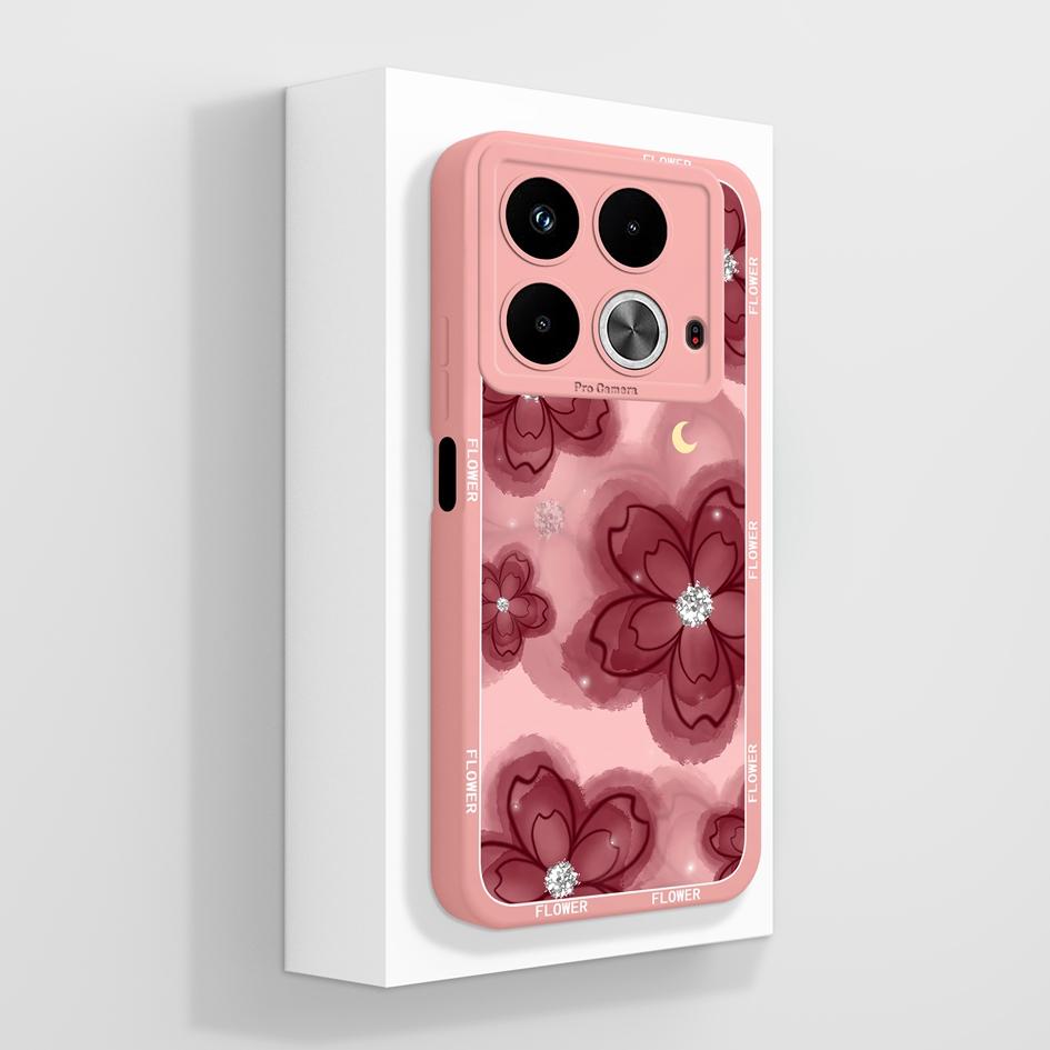 

Для Infinix Note 40 30 Pro Plus 40X Note30VIP 30i чехол для телефона Pretty Flowers корпус ультратонкий жидкий мягкий силикон супер ударопрочный чехол для Infinix Infinix Note 30i