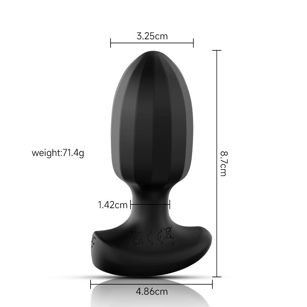 Anal Plug APP Control Vibrating Butt Plug for Men Women Wireless Bluetooth Anal Vibrator Prostate Ass Sex Toys for Adults Male