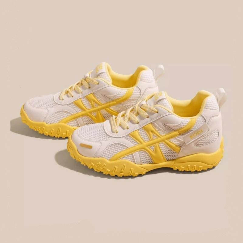 7Cm Inner Height Increase German Training Shoes Women's 2025 New Summer Mesh Breathable Thick Sole Fashion Versatile Sports and Leisure Shoes