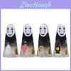 No Face Man Handheld Umbrella Lamp Birdcage Money Bag Mini Model For Gift Giving And Home Decor