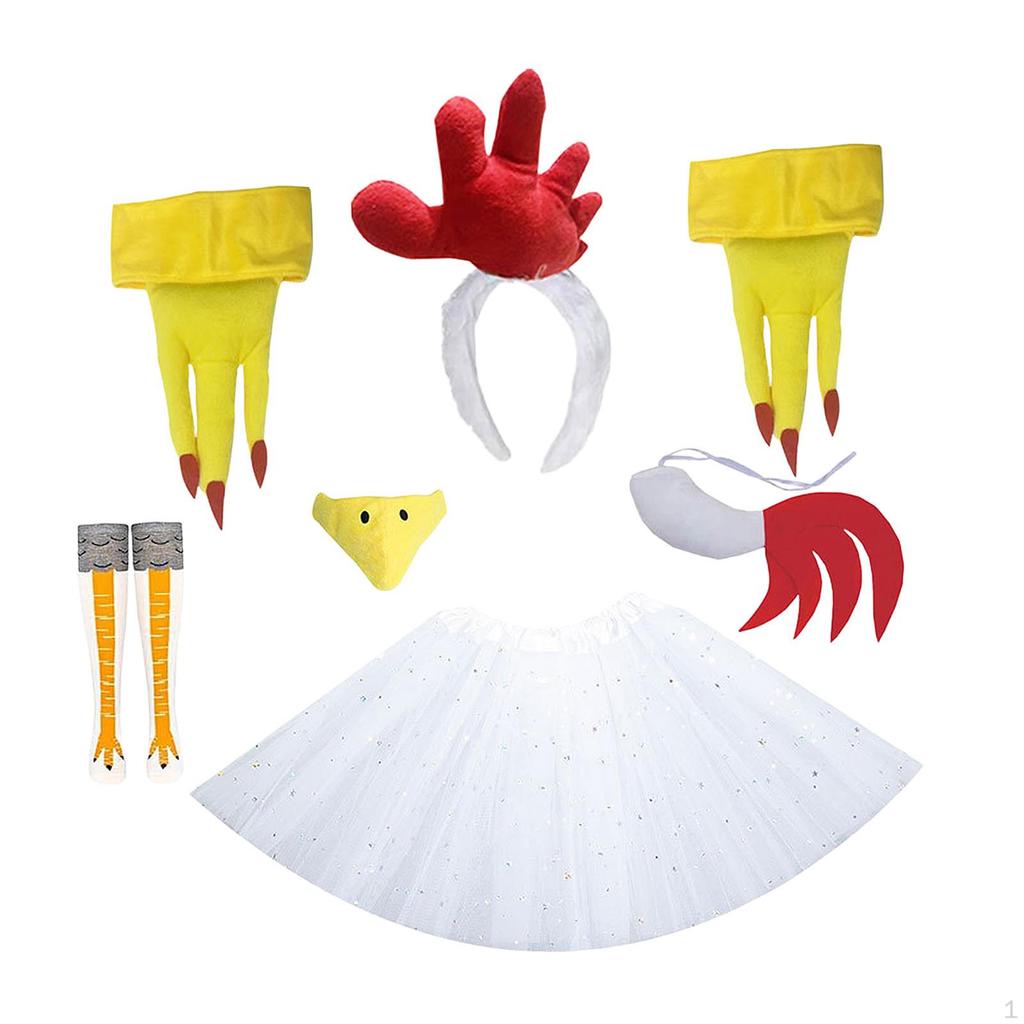 Chicken Cosplay Costume Kit for Theater, Action Events And Presentations.