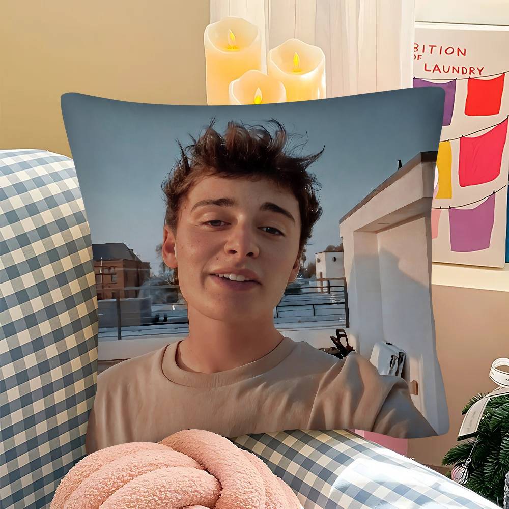 Pc Noah Schnapp Kissenbezug Mode Quadratischer Kissenbezug Schlafzimmer Sofa Raum Ins Dekoration Freizeit