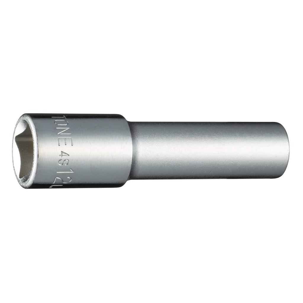 TONE Deep Socket Drive Angle Width Across Flats 12mm (Hexagonal) 4S-12L 12.7mm (1/2")